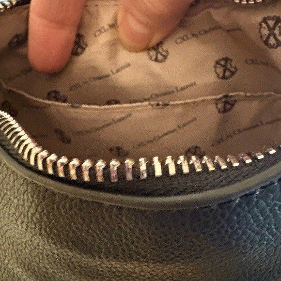 SOLD!! Black Leather Chain Shoulder Bag - Picture 7 of 7